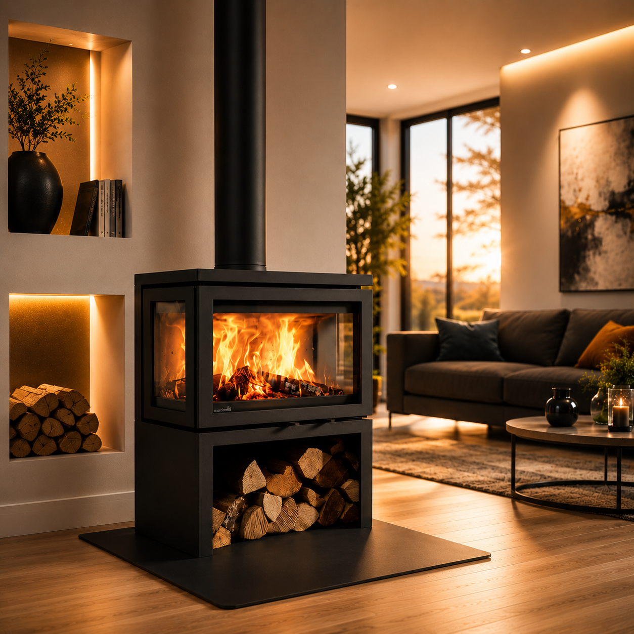 Chimeneas a Leña y Gas